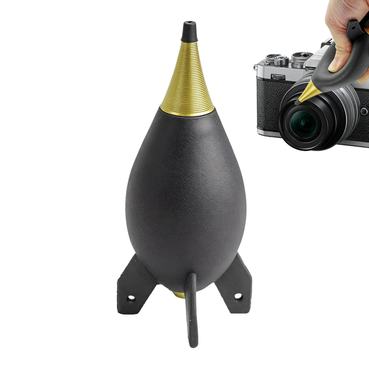 Rocket Camera Air Blower – Lens, Sensor & Keyboard Dust Cleaner