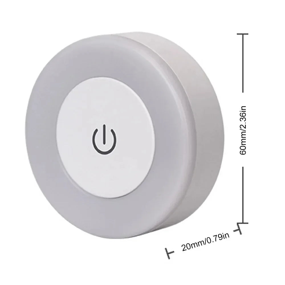 USB Rechargeable LED Touch Night Light | Magnetic Wall Lamp