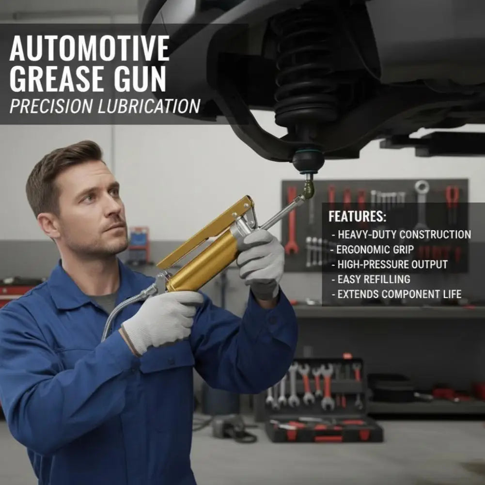 Heavy Duty Manual Grease Gun 100/200/400cc High-Pressure Pump