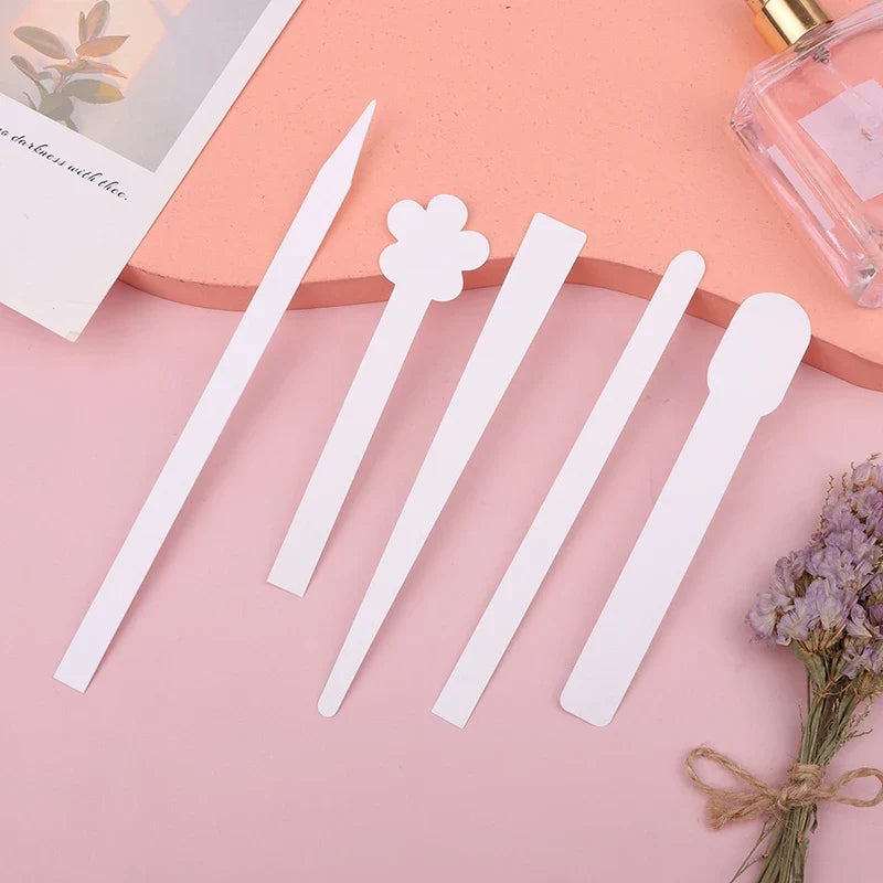 100 Pcs Flower-Shape Essential Oil & Perfume Test Strips
