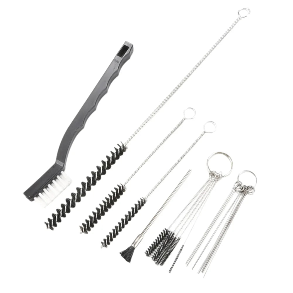 Airbrush Spray Nozzle Cleaning Brush Kit | 17/23Pc + Storage Case