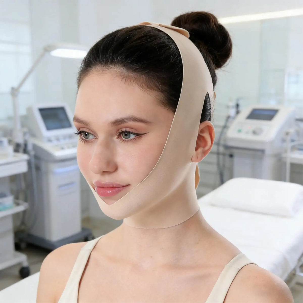 Collagen Chin Strap Face Slimming Mask – Jawline Sculpting