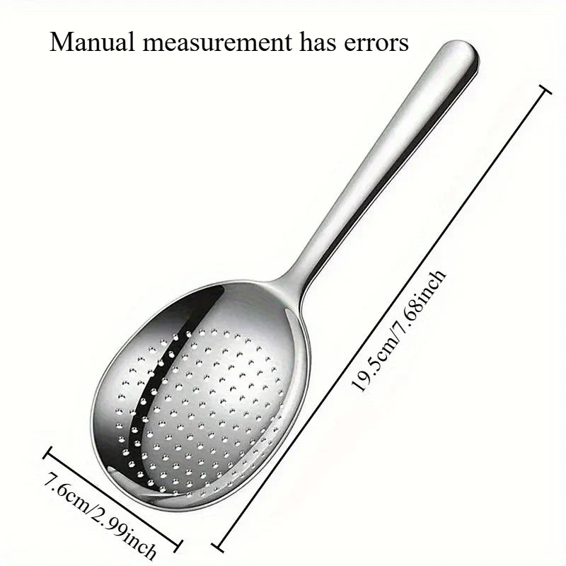 2-Piece Stainless Steel Ladle & Slotted Spoon Kitchen Set