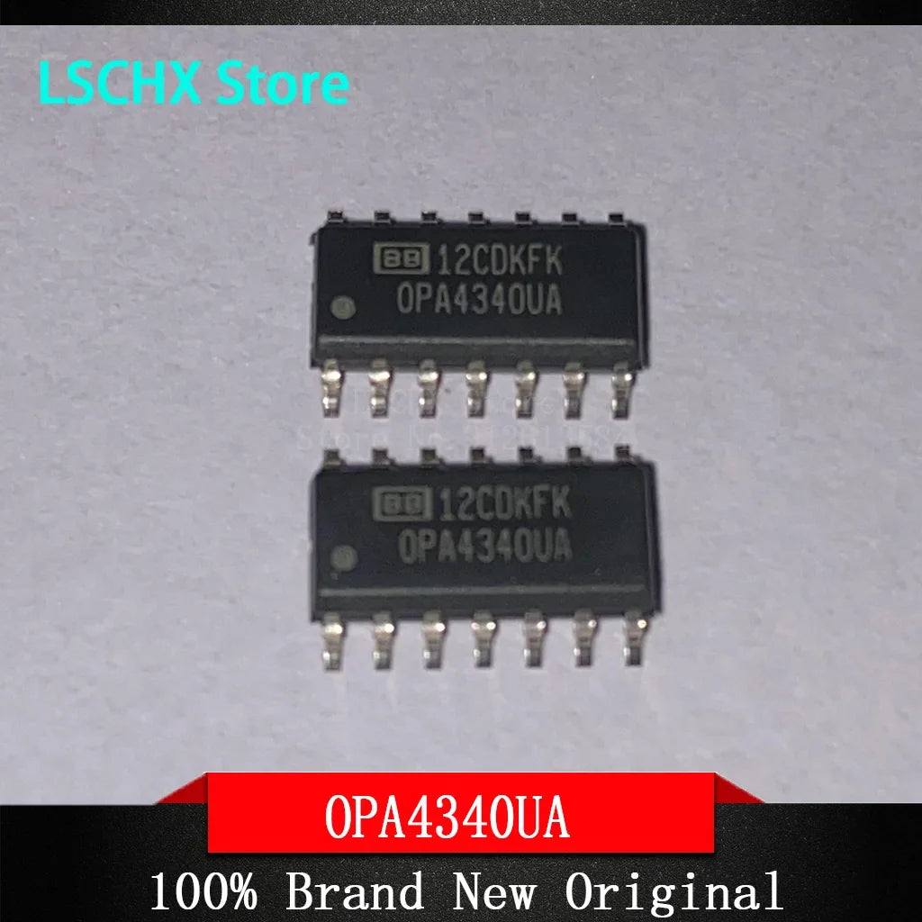 5-Pack FET Input Op-Amp ICs – OPA4132 4134 4137 4234 & More