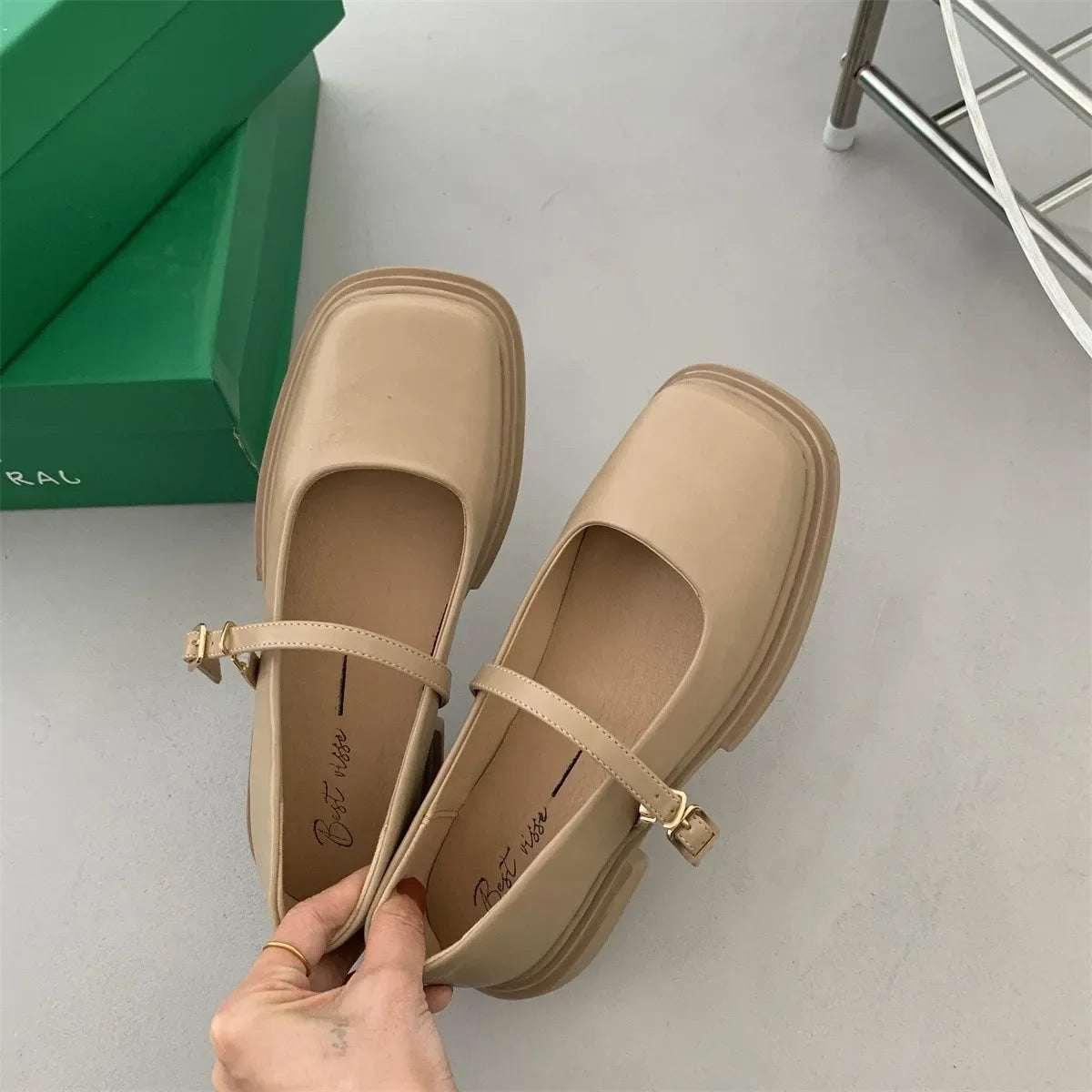 Women's Slip-On Oxford Flats – Preppy British Style Loafers