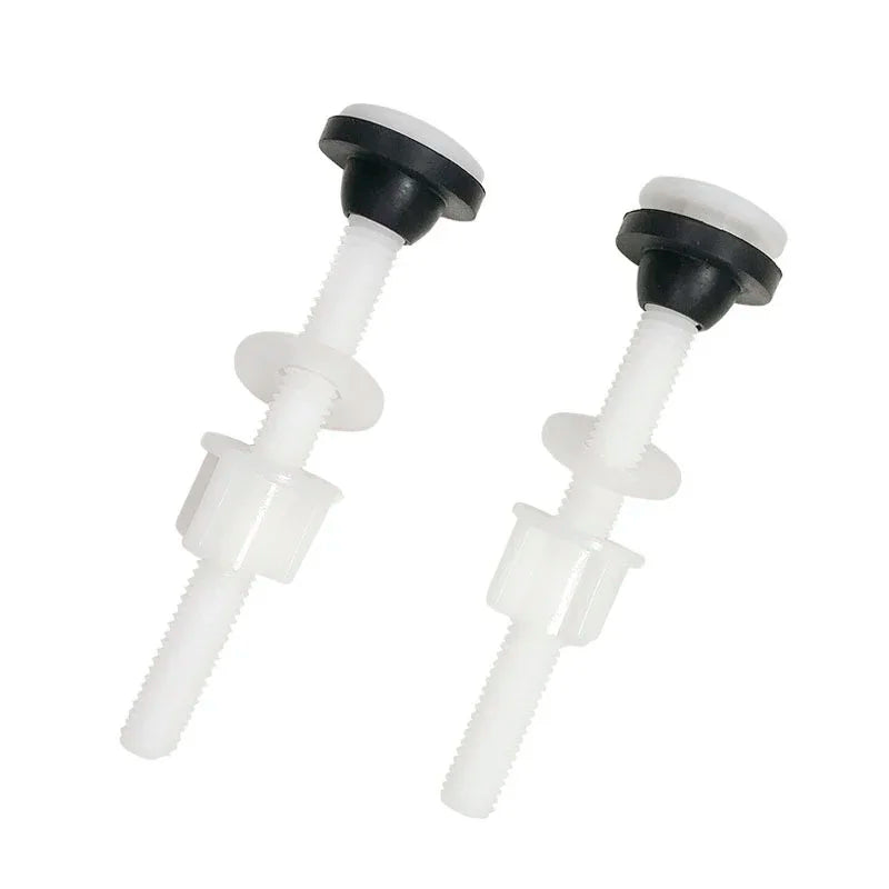 100mm Toilet Seat Fixing Bolts with Rubber Washers – 2pc Set