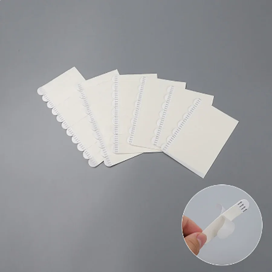 Two Sets Non-tracking Easy Pull Adhesive Quick Paste Do Not Hurt Wall
