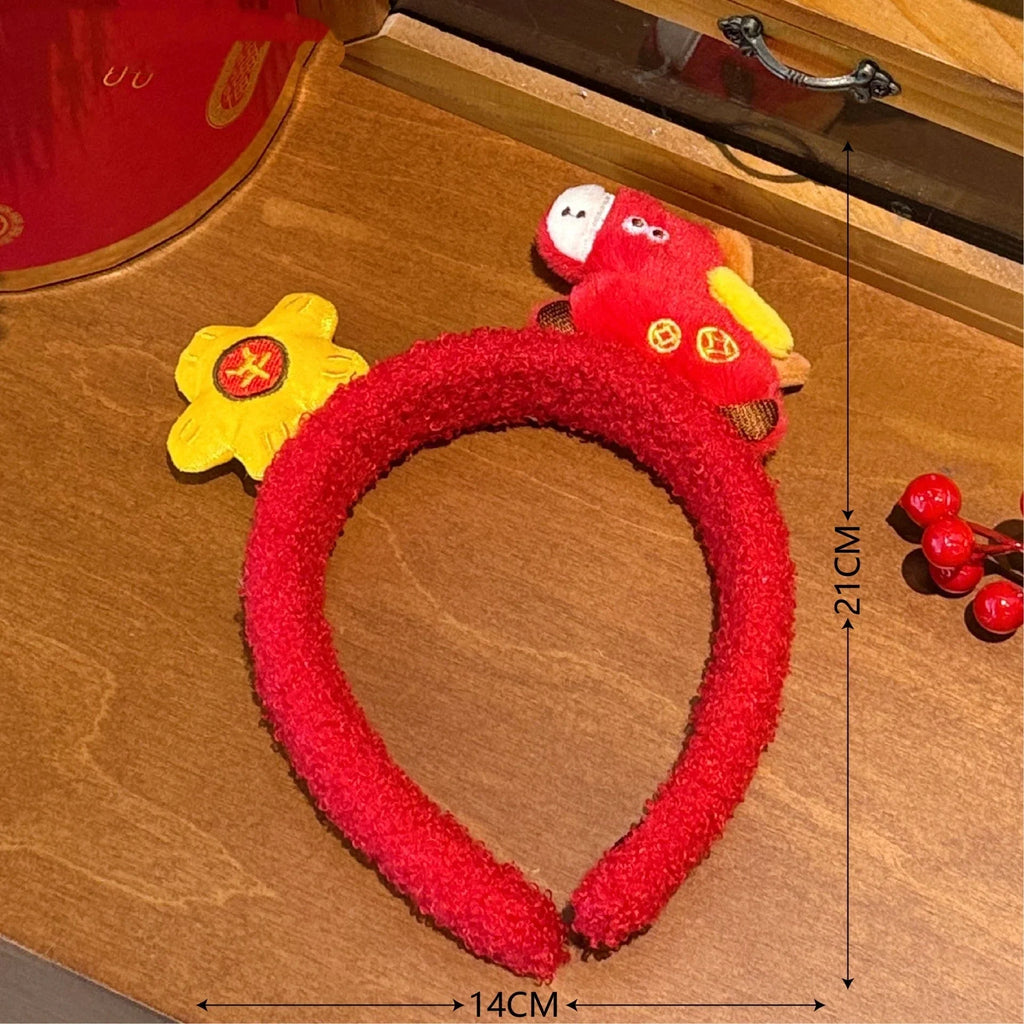 Fluffy Horse Headband | 2026 Lunar New Year Hair Accessory