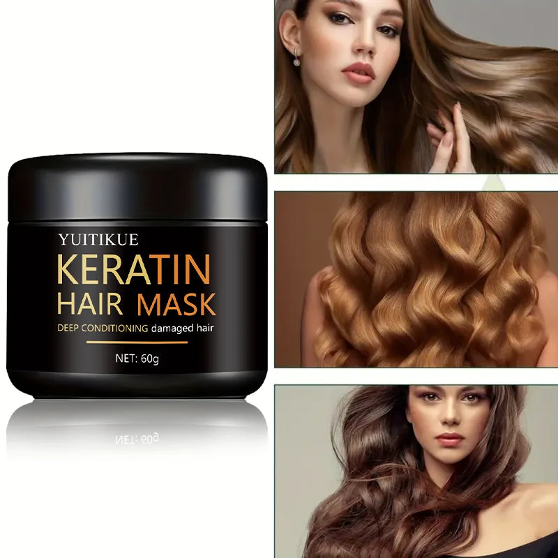 Keratin Hair Mask 60g – Deep Conditioning, Smooth & Shiny