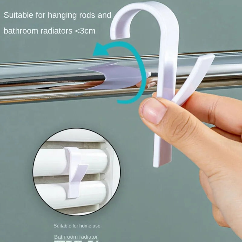 Radiator Hook Clips – Towel & Clothes Hanger for Heated Rails