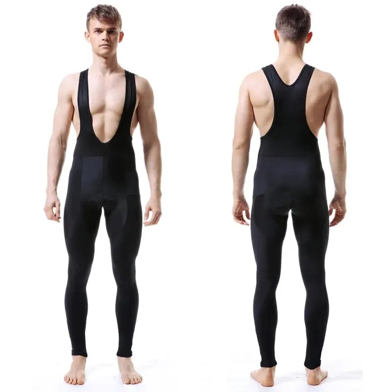 X-TIGER Winter Thermal Cycling Bib Pants – Men's 5D Gel Pad