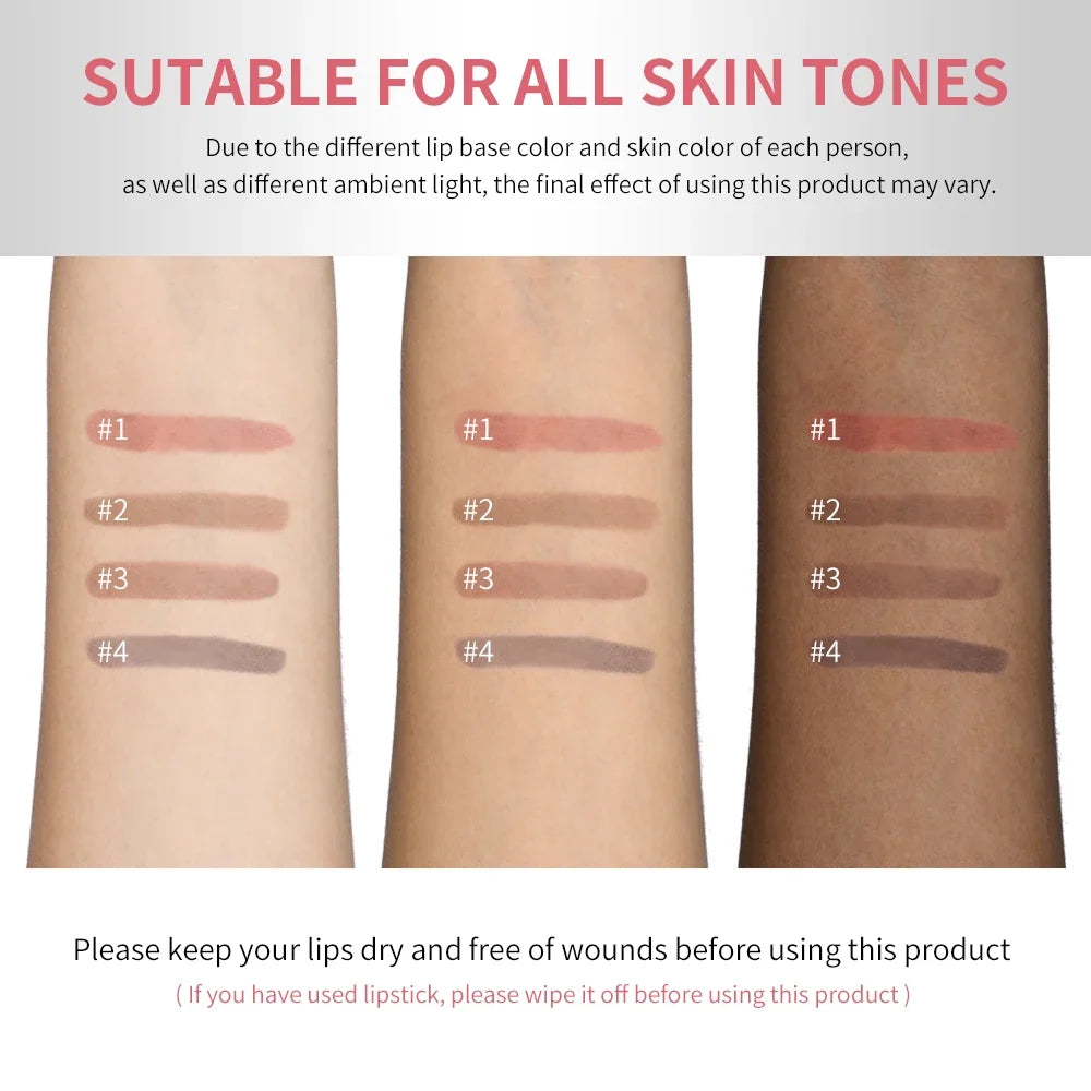 Lakerain Peel-Off Lip Liner | Matte Waterproof Long-Wear Stain