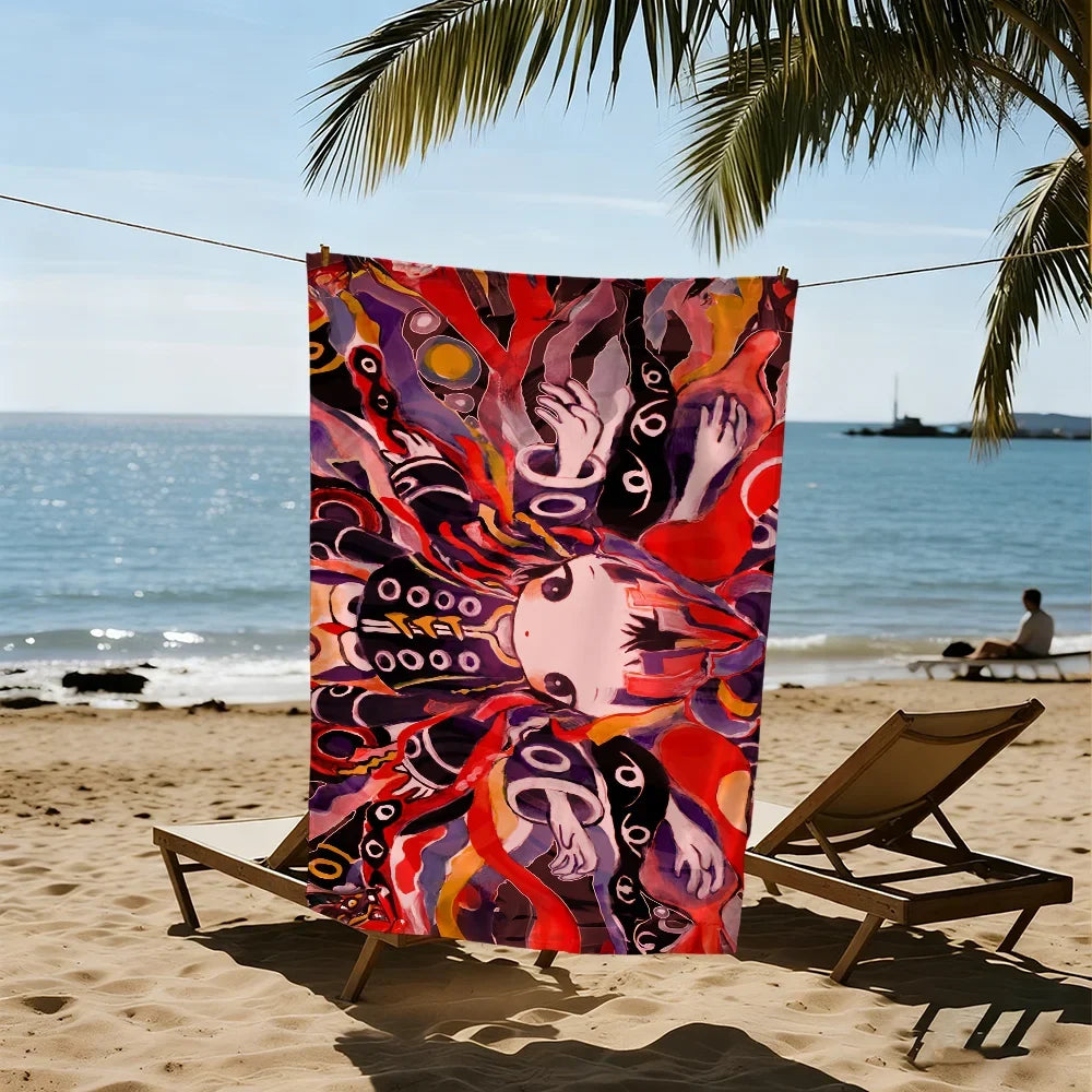 Quick Dry Beach Towel – Soft, Lightweight & Absorbent | 11 Sizes