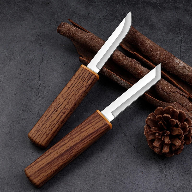 Dragon Phoenix Double Knife Stainless Steel Mandarin Duck Portable