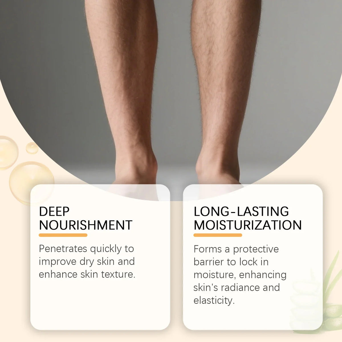 Men's Collagen Body Moisturizer – Woody Scent, Non-Greasy Lotion