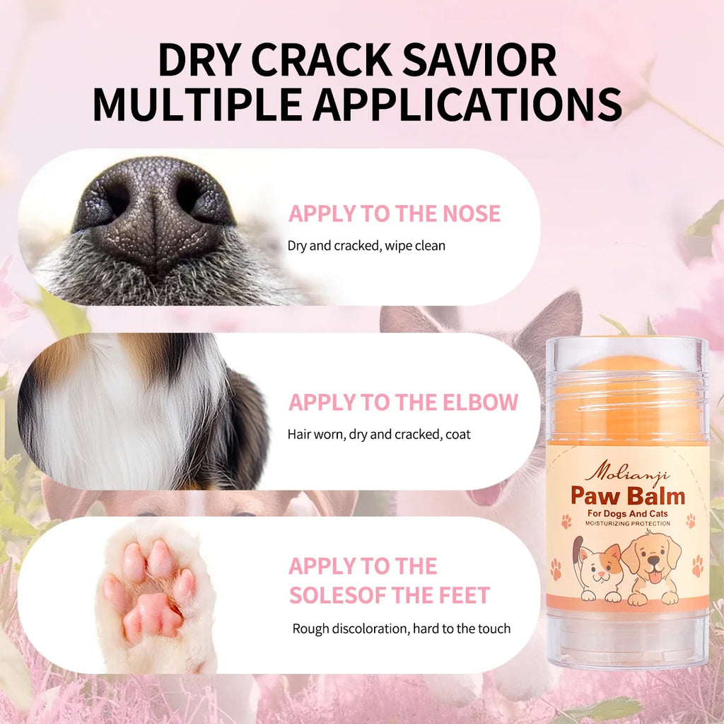 Pet Paw & Nose Moisturizing Cream – Anti-Crack for Dogs & Cats