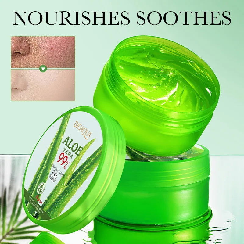 BIOAQUA Aloe Vera Gel Cream 300g – Hydrating Face Moisturizer