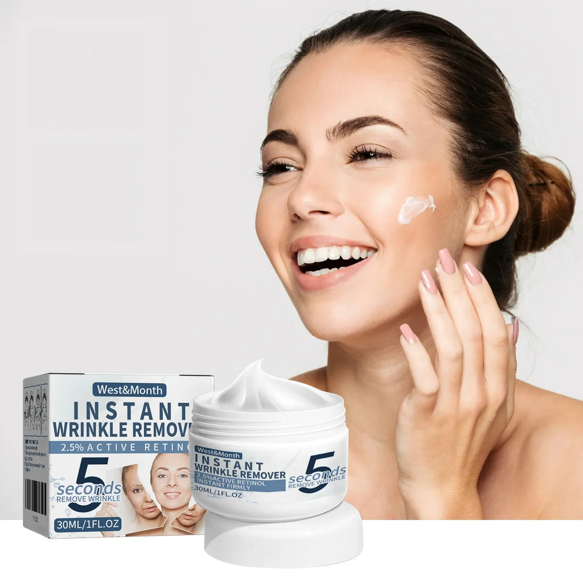 Retinol Anti-Wrinkle Face Cream – Deep Hydrating & Firming 30ml