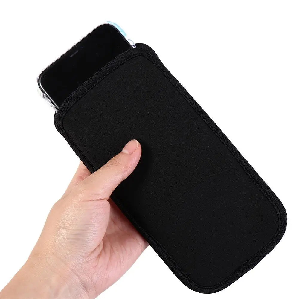 Neoprene Phone Pouch – Universal Soft Protective Bag, 9 Sizes