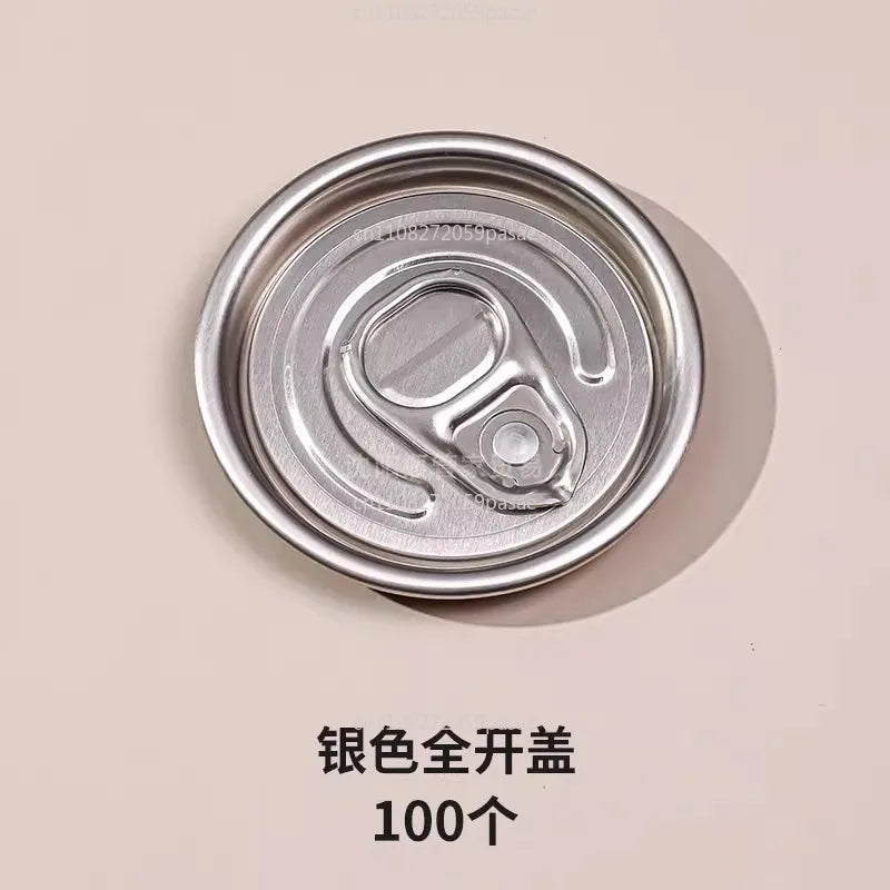 202# Aluminum Can Lids 55mm – 100pcs for Can Seamer & Drinks