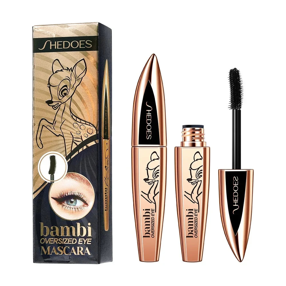 Deer Eye Black Waterproof Mascara – Long-Lasting Volume