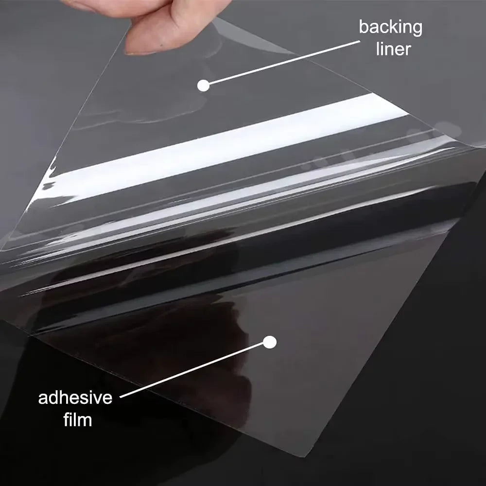 Shatterproof Window Safety Film – Clear Self-Adhesive PET Glass