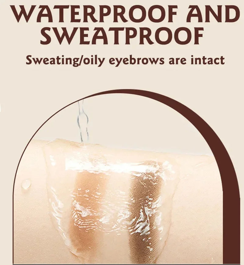 Ocheal 3Color Eyebrow Powder Black Brown Lift Professional Waterproof