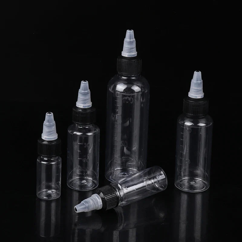 Refillable Squeeze Bottles Twist Cap & Graduated Scale | 10–100ml