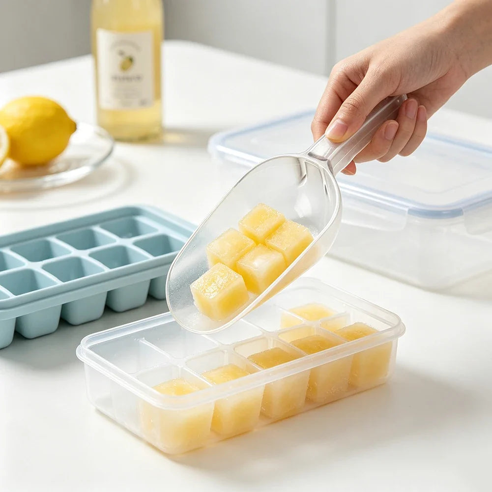 Clear Polycarbonate Ice Scoop – BPA-Free Food-Grade Shovel