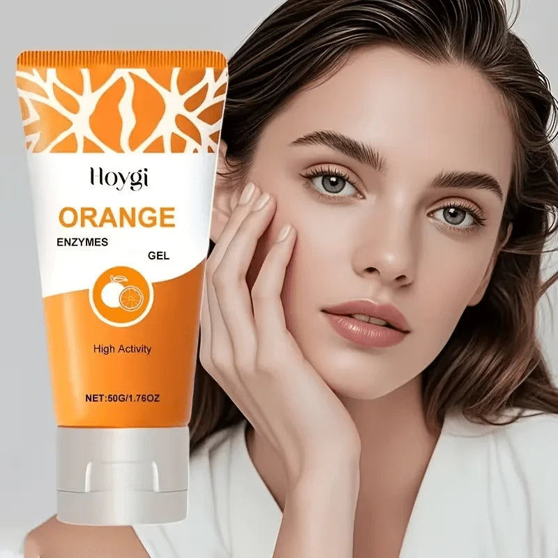 EELHOE Orange Enzyme Exfoliating Gel – Vitamin C & Hyaluronic Acid