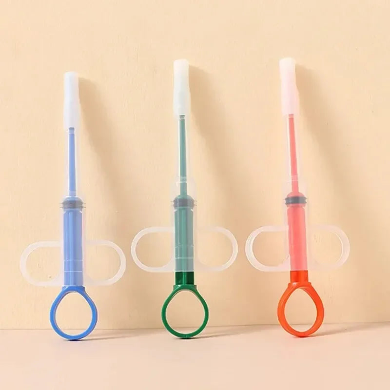 Pet Medication Dispenser Pressing Feeding Stick Cats Dogs Eating