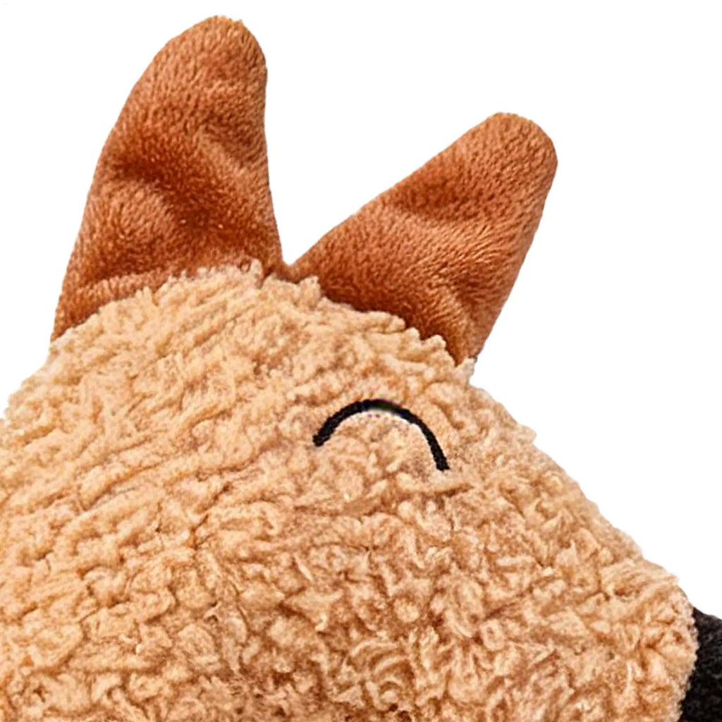 Plush Fox Chew & Squeak Toy for Cats & Kittens | Interactive