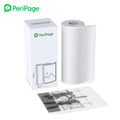 PeriPage BPA-Free Translucent Thermal Sticker Paper Roll 56×30mm