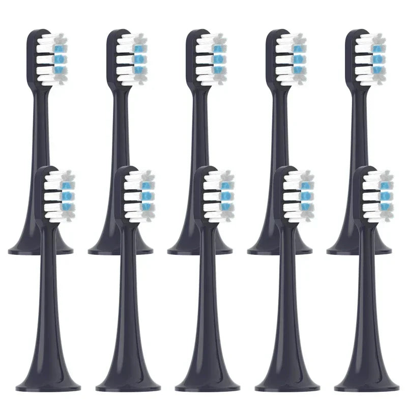 10-Pack Brush Heads for Xiaomi Mijia T302 Sonic Toothbrush
