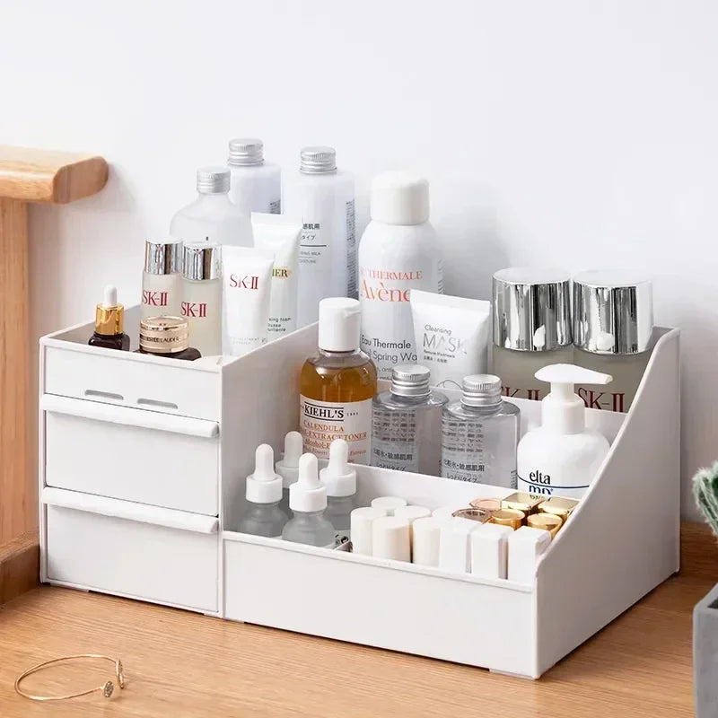 3 Layers Desktop Sundries Cosmetic Box Lipstick Skincare Products