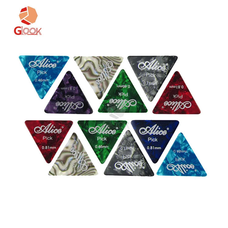 Alice Guitar Pick Folk Sweep Electric Fast Bounce Anti-slip Celluloid