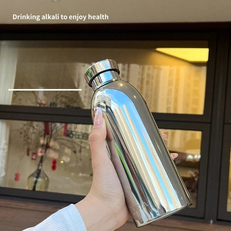 Mirror-Finish Stainless Steel Insulated Travel Cup 500ml