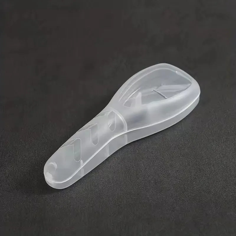 Clear Portable Travel Razor Protector Case & Shaver Holder