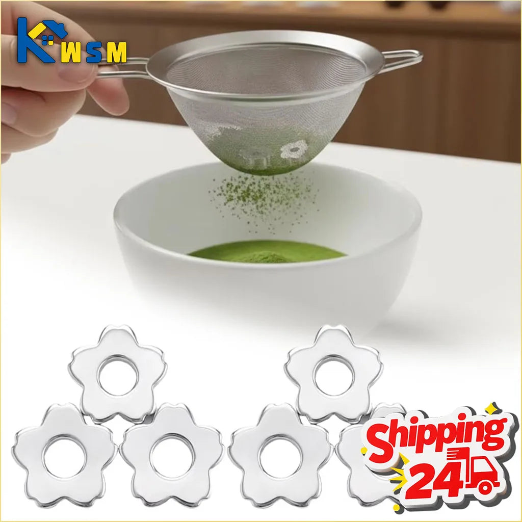 Stainless Steel Matcha Sifter Beads – Smooth, No-Clump Sieve
