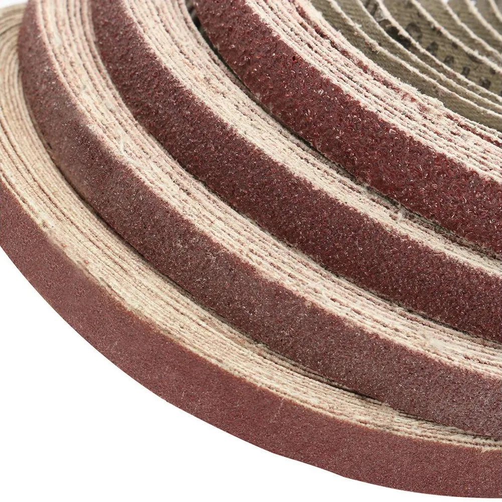 Sanding Belt 40-120 Grits 10x330mm Sanders File Sander Angle Grinder