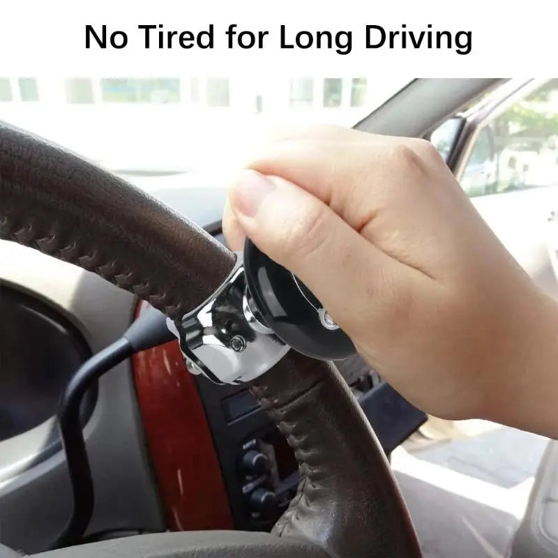 Steering Wheel Spinner Knob – Universal 360° Ball Handle Booster