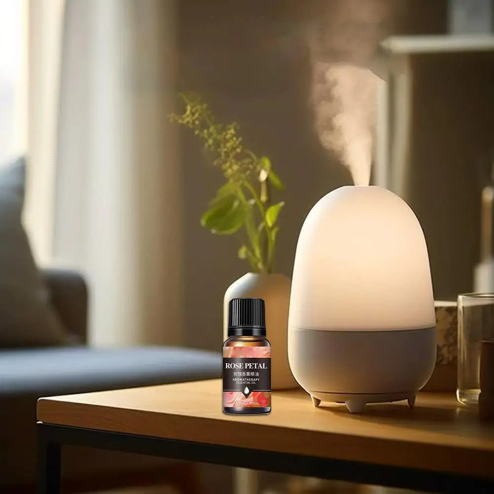 Essential Oils Flameless Fragrance Humidifiers Rose Lavender Lemon