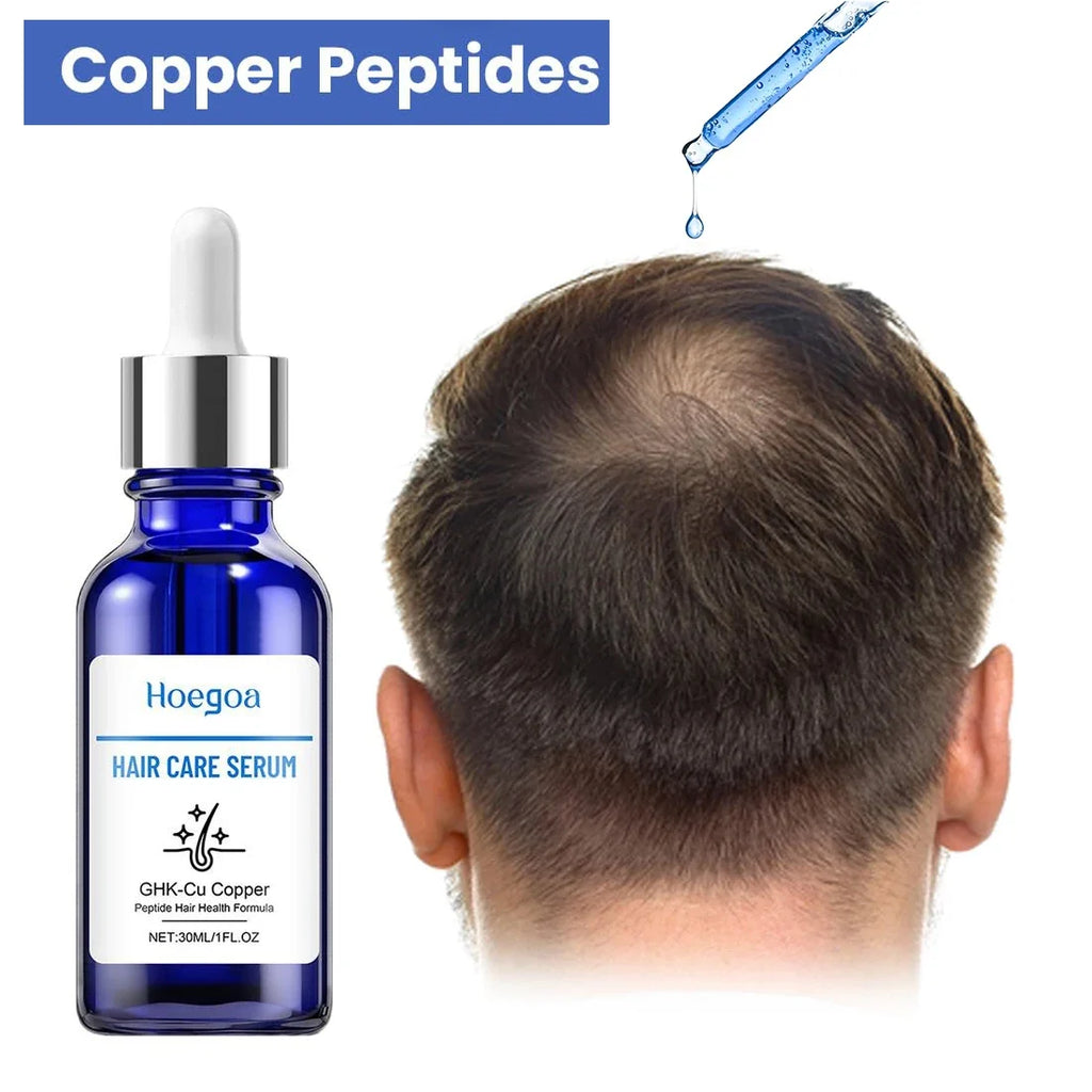 GHK-Cu Copper Peptide Hair Growth Serum 30ml | Thicker Hair