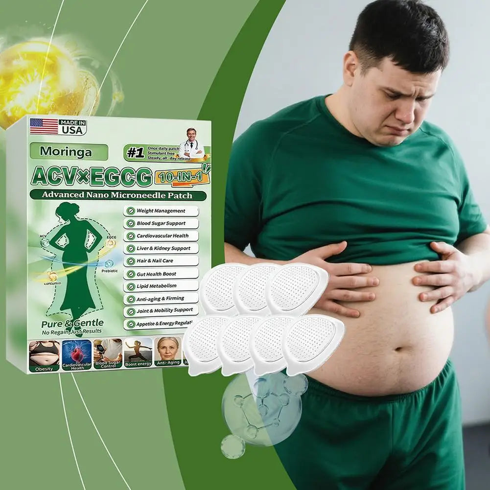 Moringa Nanos Microneedles Painless Men Women Non-invasive