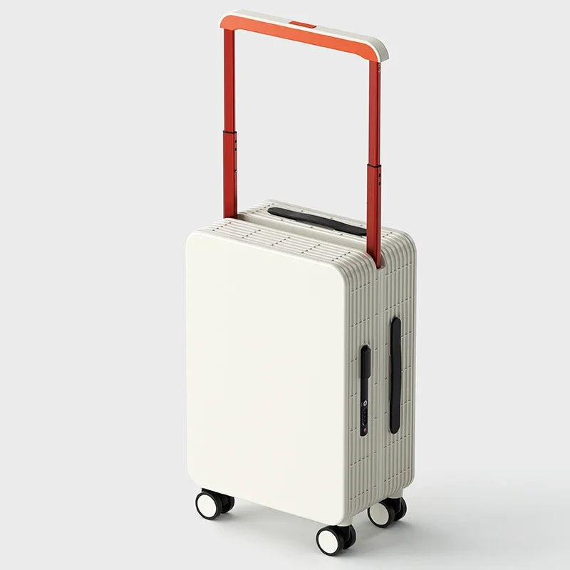 20" Wide Handle Carry-On Suitcase | Aluminum Frame PC Trolley