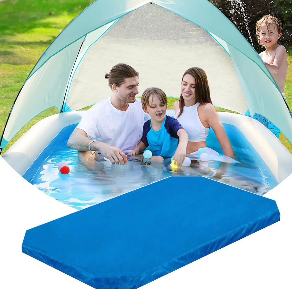 Rectangle Kids Pool Cover – UV Resistant Waterproof Foldable