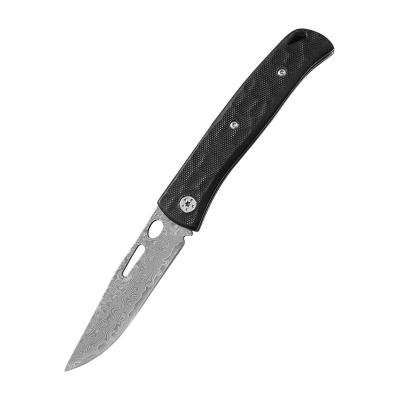 Damascus Steel Kitchen Knife – Chef, Paring & Cleaver