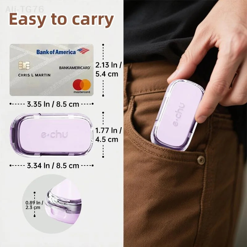 3-in-1 Pill Cutter & Tablet Splitter with Organizer
