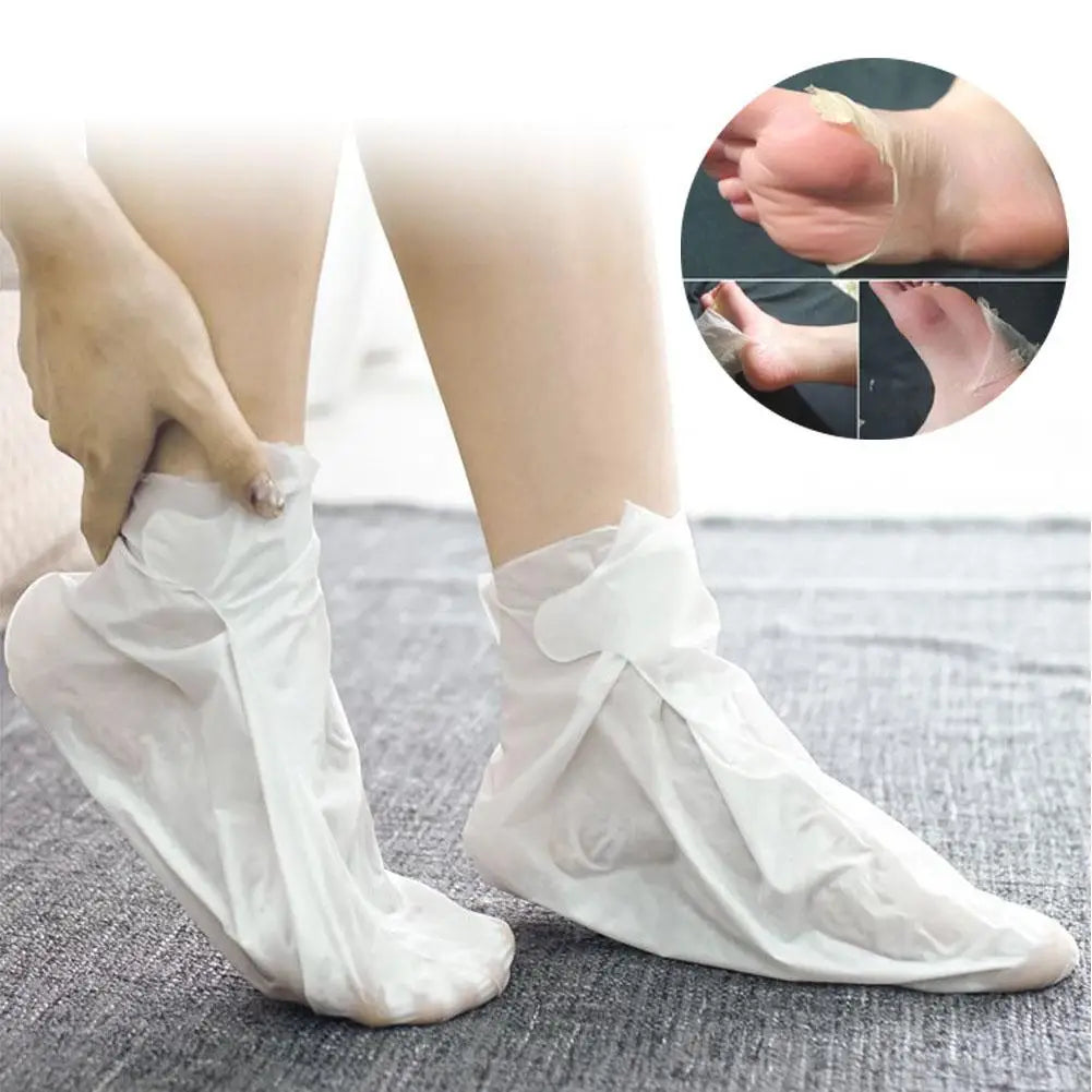 1 Pair Exfoliating Feet Mask Foot Peel Socks Pedicure Peeling Dead