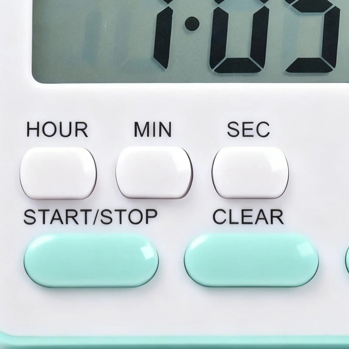 Digital Kitchen Timer 24-Hour Countdown Alarm Large Display
